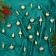 Set of jewelry plastic 24 pcs "Funny Cinter" 4 cm, gold