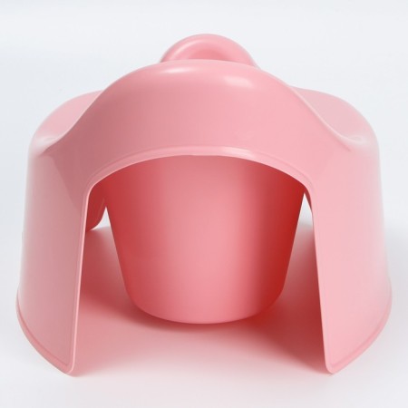 Children's pot with MomMy Love lid, pale pink color-4
