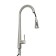 Amur kitchen mixer BY2030, single -leaf, tall, exhaust watering can, chrome