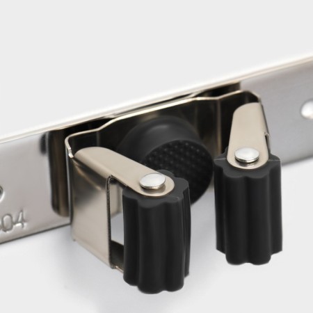 Holder for a mop and broom of a share, with hooks-3