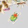 Stickers for creativity "insects" embossing gold set 48 pcs 9x7x0.8 cm
