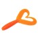 Twizter Yaman Pro look -Two, r.7.6 cm, color #03 - Carrot Gold Flake, 3 pcs.