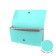 Folder folder, 260 x 138 mm (Travel), 12 departments, 600 μm, Erichkrause "Diagonal Pastel", on the button, embossing "Sand", mix