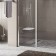 Shower seat Wasserkraft SS401, 350x330x50 mm, folding, polypropylene, white