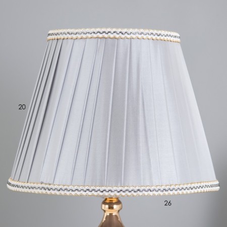 Table lamp with "Mirana" 1x60W E27 Gold 25x25x45 cm Risalux-2