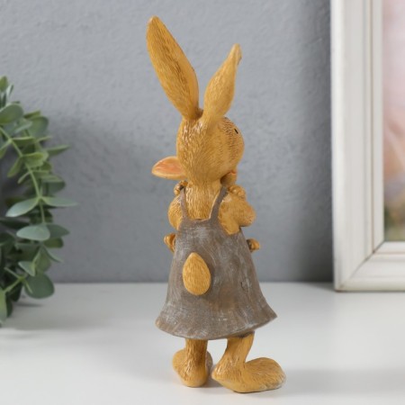 Souvenir Polystone "Mom Bunny with Zichonko" 10x6x18.5 cm-1