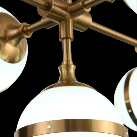 Suspension lamp ST LUCE. SL1157.303.09. Arbe. 9x40 watts, E14, 164x67x78 cm, bronze color-12