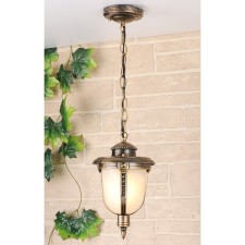 Elektrostandard Lamp Garden-Park, 60 W, E27, IP44, suspension., Atlas h black gold