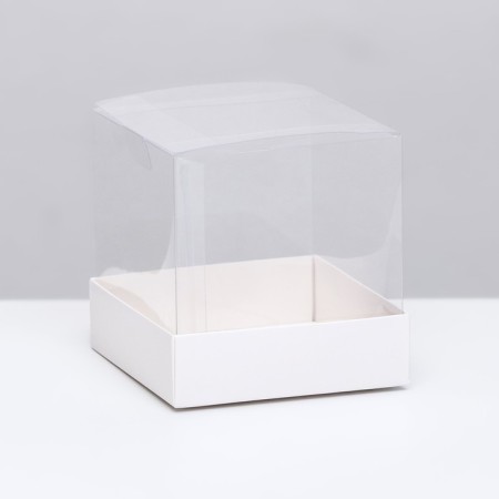 Packaging for confectionery, white, 10 x 10 x 10 cm