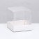 Packaging for confectionery, white, 10 x 10 x 10 cm