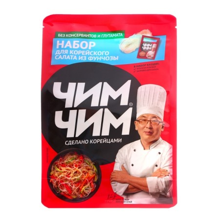 Набор Для салата из фунчозы Чим-Чим 160 гр.-1