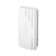 Luazon PB-25 external battery, 10,000 mAh, 3 USB, 1 A, indicator, flashlight, gray-white