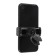 Phone holder to a deflector, sliding 6-9 cm, black