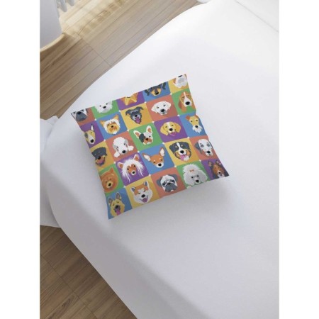 Pillowess decorative “barking friends”, on a zipper, size 45x45 cm-1