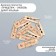Decor for creativity Tree "clothespin - love gives wings" set 10 pcs