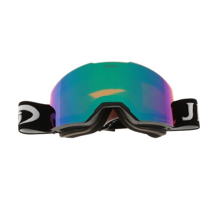 Premium mask glasses, for motorcycle, removable two-layer glass, two colors orange, green-7