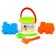 Sanding set No. 252, medium bucket with a sticker, strainer, scoop, robbery, molds