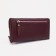 Women's wallet on magnets, burgundy color