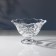 Crystal salad bowl on the leg Ribbon, D = 13.5 cm