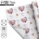 Paper packing craft white “Epistle for you”, 50 x 70 cm