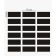 Interior stickers "bricks", mirror, wall decor, set 18 pcs, 15 x 6 cm