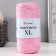 Yarn "Macrame XL" 100% polyester 130m/250g (147 pink)