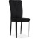 Stool on the metal frame Rek Metal/velor, black/black 42x54x94 cm
