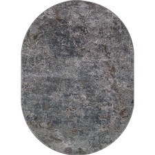 Ковёр овальный Merinos Serenity, размер 80x140 см, цвет gray