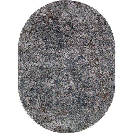 Oval Merinos Serenity carpet, size 80x140 cm, Gray color