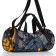 Sports bag, textura, average size, gray/yellow color
