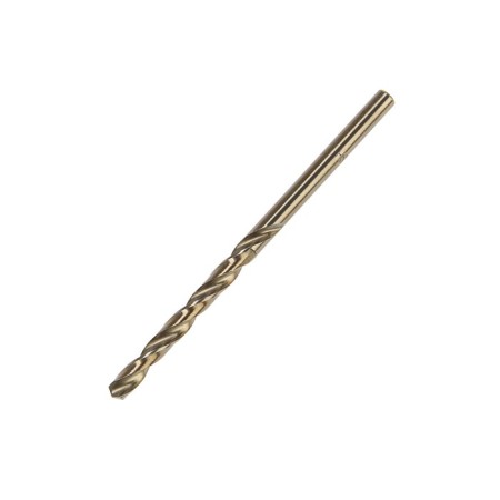 Tundra metal drill, HSS-CO (5% cobalt), cylindrical shank, 4 x 75 mm