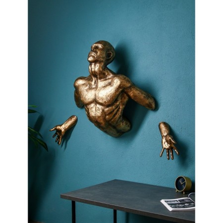 Figure "Phantom", polystone, 85 cm, color gold-3