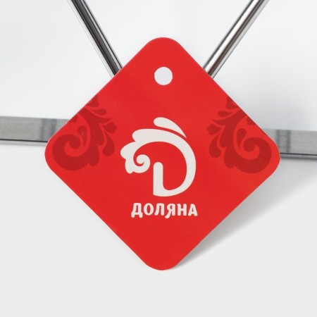 Drying dryer Dilan, 2 guides, 34 × 6 × 22.5 cm, chrome color-6