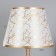 Table lamp "RAMAR" 1x40W E27+backlight, white/gold 27x27x48cm