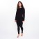Female thermal underwear (leggings), black color, size 46