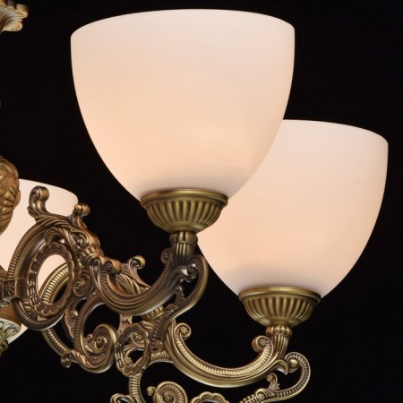 Ariadne chandelier, 5x60W E27, antique bronze-6