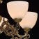 Ariadne chandelier, 5x60W E27, antique bronze