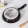 The pan "hostess", d = 26 cm, removable handle, anti -stick coating, burgundy color