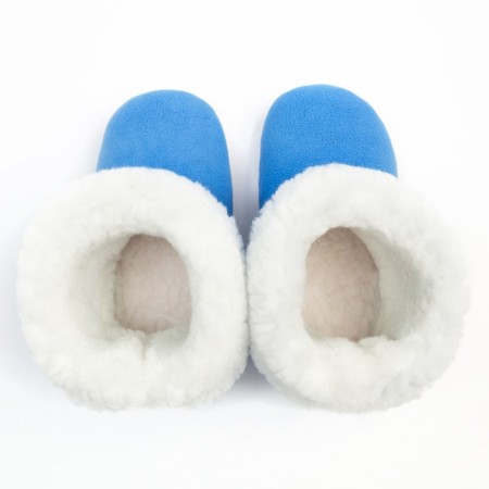 Baby slippers, blue color, size 32-1