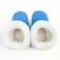 Baby slippers, blue color, size 32
