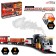 The Classic railway, light and sound, with smoke, works from batteries