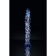 Unrealistic phallimitator Sexus Glass, glass, transparent, 18.5 cm