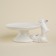 Serving ceramic SL Home "Forest Rabbit", 30.5 × 25 × 15.5 cm, white color