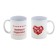 Sublimation mug "Favorite girlfriend", with application