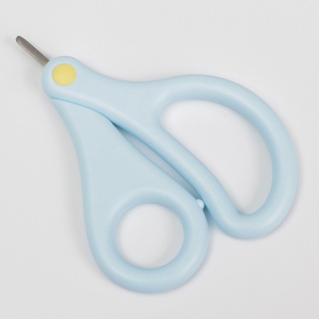 Manicure scissors baby, blue color