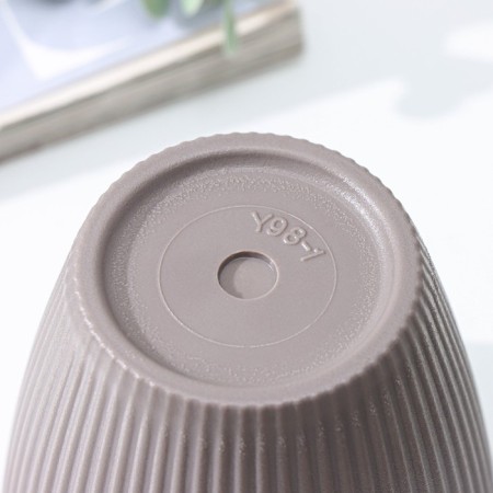Kashpo for flowers "Riff", plastic, 450 ml, color mix-3