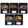 Notebook 24 sheets in the "Car in Black" line, cover coated cardboard, VD-LK, block 60 g/m2, 5 types, mix