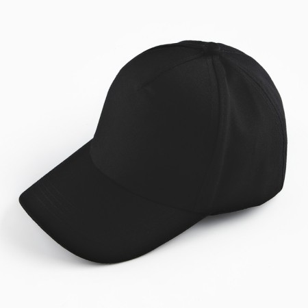 Feminine cap is plain, black color, x/b, rr- 54-1
