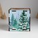 New Year's piggy bank Cube "Fairytale well -being" 10x10x10 cm