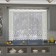 Curtain without curtain tape 175x160cm, art.r. m484, white, PE 100%
